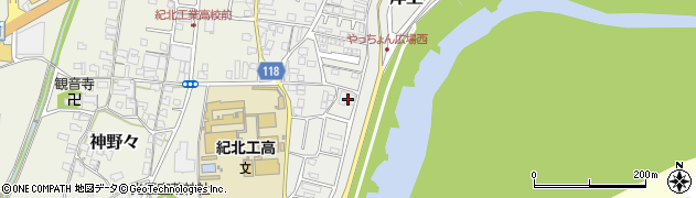 和歌山県橋本市岸上103周辺の地図