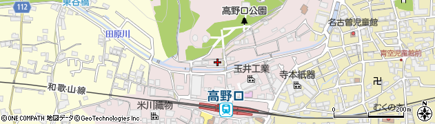 和歌山県橋本市高野口町名倉1004周辺の地図