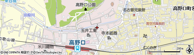 和歌山県橋本市高野口町名倉1085周辺の地図