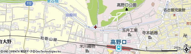 和歌山県橋本市高野口町名倉1145周辺の地図