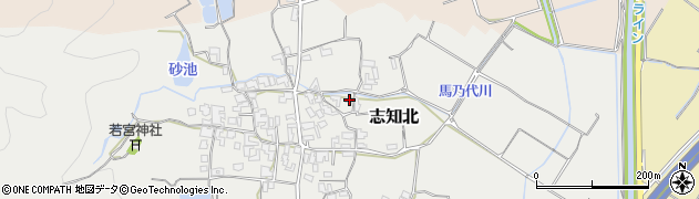 兵庫県南あわじ市志知北465周辺の地図