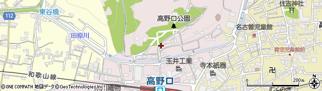 和歌山県橋本市高野口町名倉1142周辺の地図