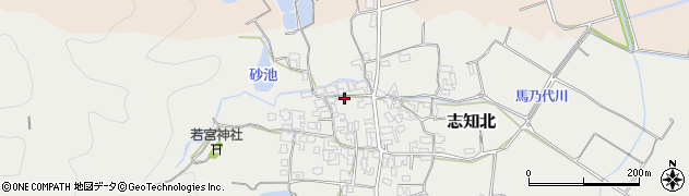 兵庫県南あわじ市志知北704周辺の地図