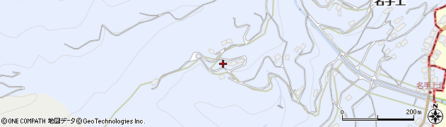 和歌山県紀の川市名手上307周辺の地図