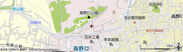 和歌山県橋本市高野口町名倉1131周辺の地図