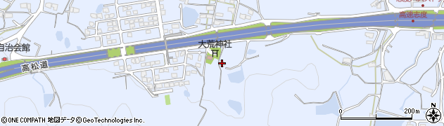 香川県さぬき市志度3576周辺の地図