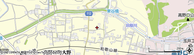 和歌山県橋本市高野口町大野931周辺の地図