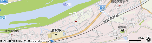 和歌山県橋本市向副478周辺の地図