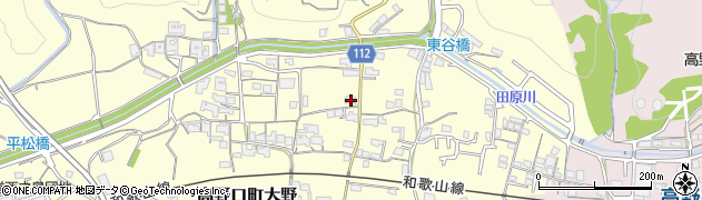 和歌山県橋本市高野口町大野968周辺の地図