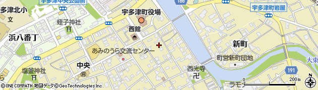 香川県綾歌郡宇多津町2152周辺の地図