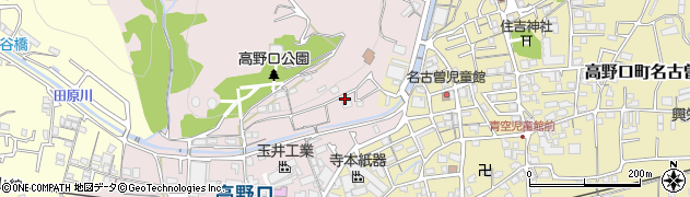 和歌山県橋本市高野口町名倉1187周辺の地図