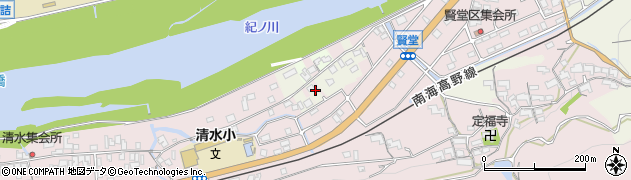 和歌山県橋本市向副743周辺の地図