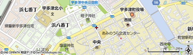 香川県宇多津町（綾歌郡）網の浦周辺の地図