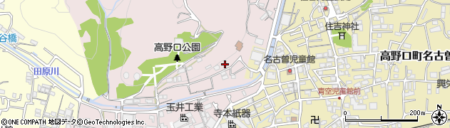 和歌山県橋本市高野口町名倉1185周辺の地図