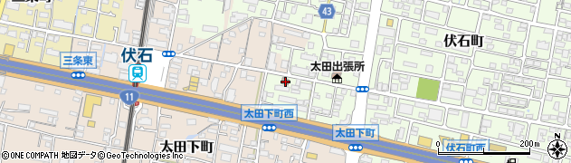 高松伏石郵便局周辺の地図