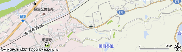 和歌山県橋本市向副419周辺の地図