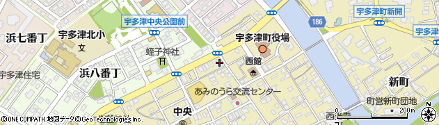 百十四銀行宇多津支店周辺の地図