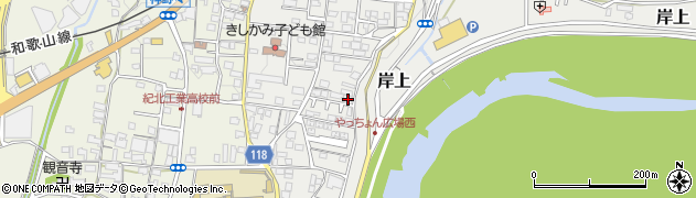 和歌山県橋本市岸上138周辺の地図