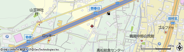 香川県高松市西春日町1683周辺の地図