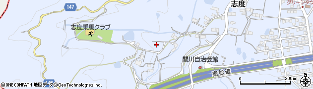 香川県さぬき市志度3016周辺の地図