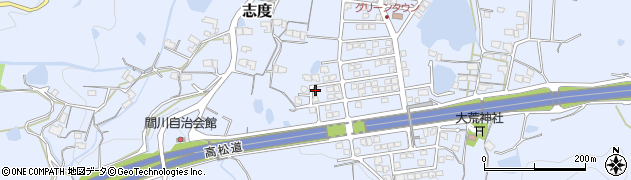 香川県さぬき市志度3163周辺の地図