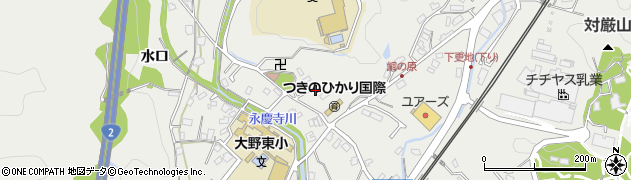 広島県廿日市市大野（鯛ノ原）周辺の地図