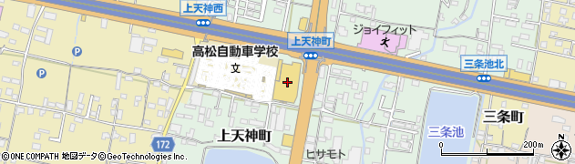 ドン・キホーテパウ高松店周辺の地図