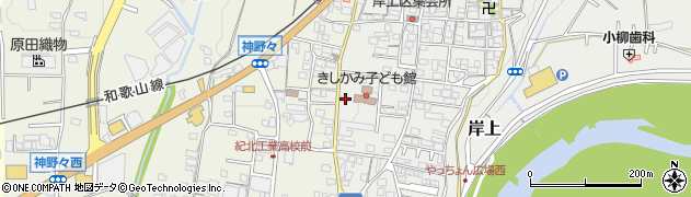 和歌山県橋本市岸上199周辺の地図