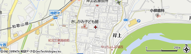 和歌山県橋本市岸上201周辺の地図