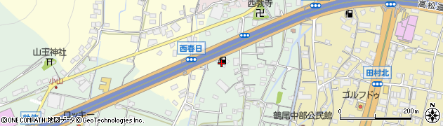コスモ石油販売株式会社　四国カンパニーセルフステーション高松周辺の地図