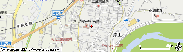 和歌山県橋本市岸上202周辺の地図
