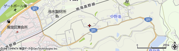 和歌山県橋本市向副380周辺の地図