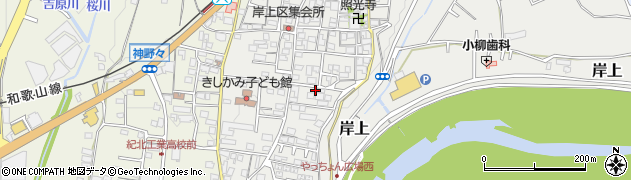和歌山県橋本市岸上246周辺の地図