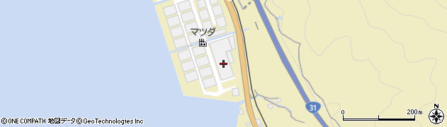 広島県安芸郡坂町1322-2周辺の地図