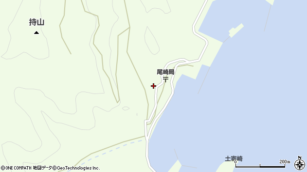 〒817-0431 長崎県対馬市美津島町尾崎の地図