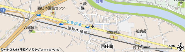 香川三菱自動車販売株式会社　坂出サービスセンター周辺の地図