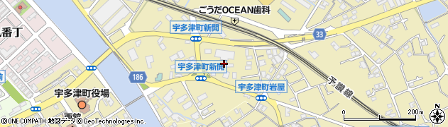 香川県綾歌郡宇多津町2384周辺の地図