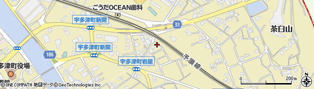 香川県綾歌郡宇多津町3554-5周辺の地図