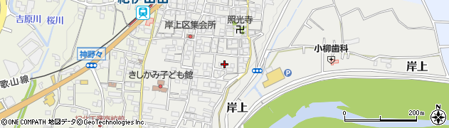 和歌山県橋本市岸上272周辺の地図