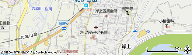 和歌山県橋本市岸上211周辺の地図