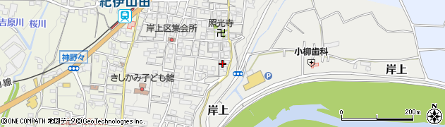 和歌山県橋本市岸上485周辺の地図