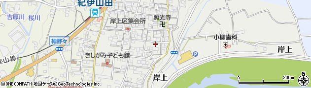 和歌山県橋本市岸上269周辺の地図
