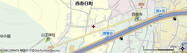 香川県高松市西春日町1729周辺の地図