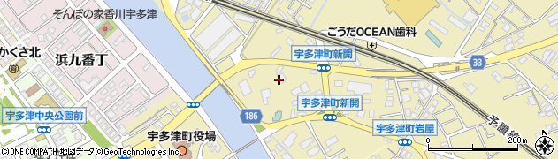 香川県綾歌郡宇多津町2399周辺の地図
