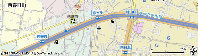 株式会社アクティオ　高松営業所周辺の地図