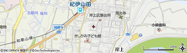和歌山県橋本市岸上219周辺の地図
