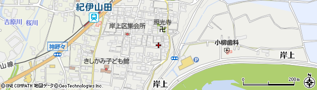 和歌山県橋本市岸上266周辺の地図