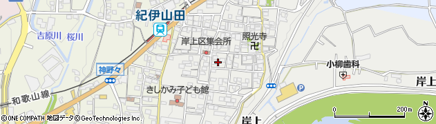 和歌山県橋本市岸上279周辺の地図