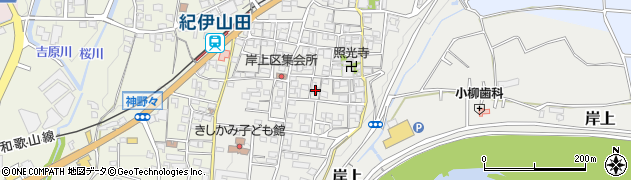 和歌山県橋本市岸上276周辺の地図