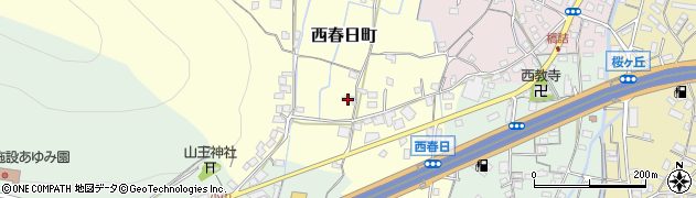 香川県高松市西春日町1650周辺の地図
